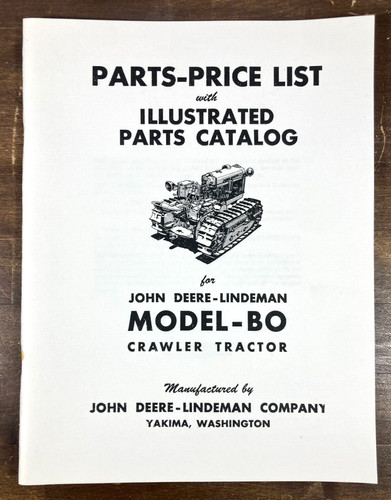 John deere lindeman crawler - bo,
