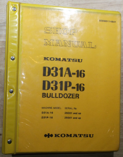 Komatsu d31a d31p - d31a-16, d31p-16